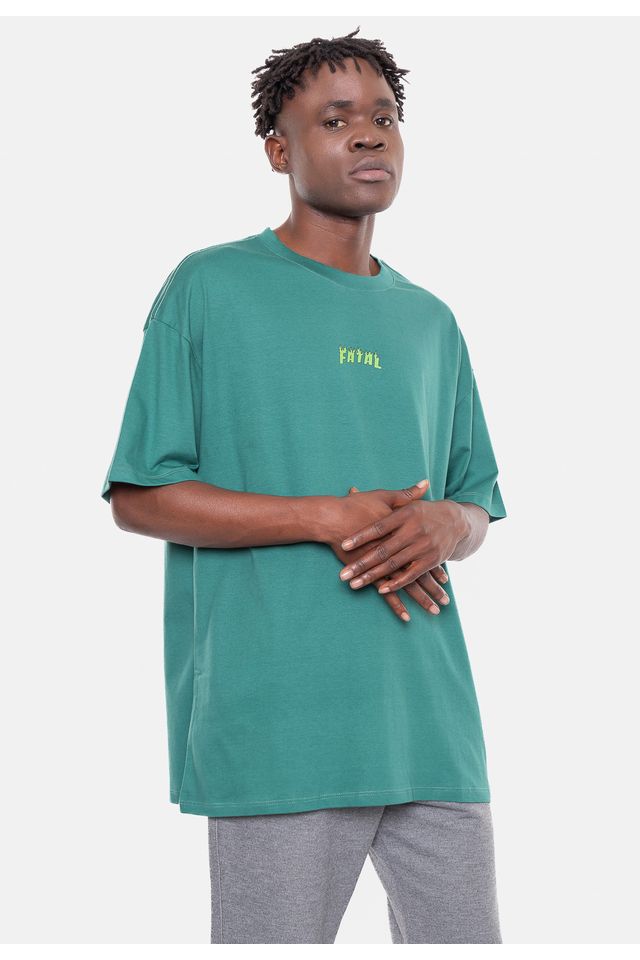 Camiseta-Fatal-Oversize-Flame-Verde-Dark-Forest