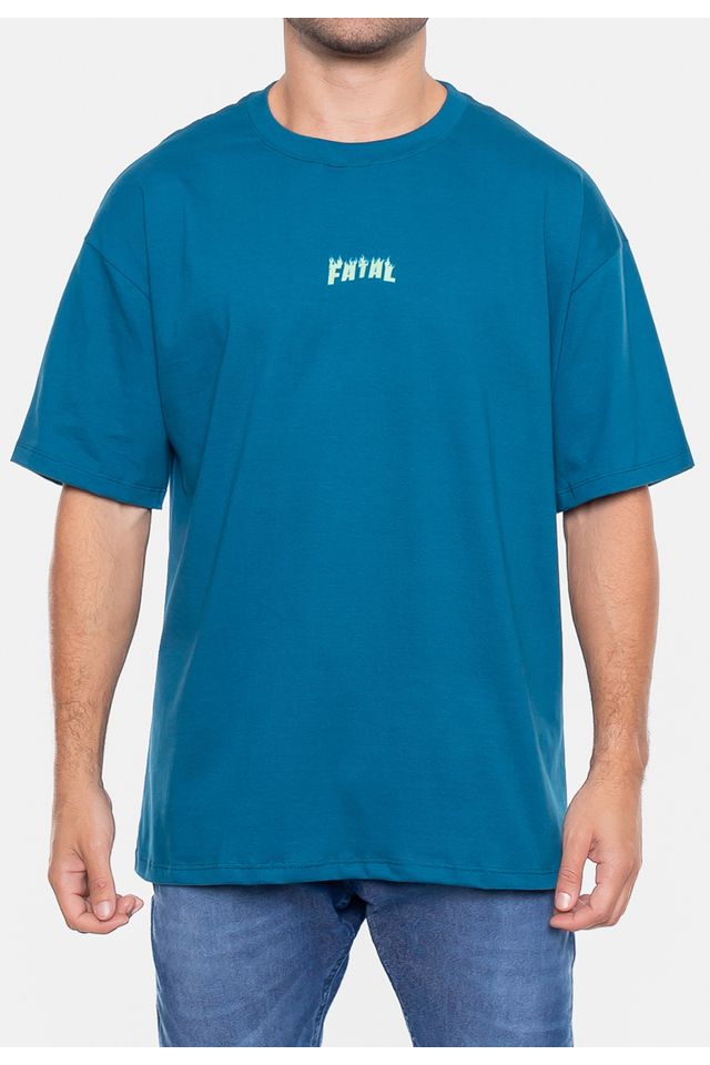 Camiseta-Fatal-Oversize-Flame-Azul-Tempestade