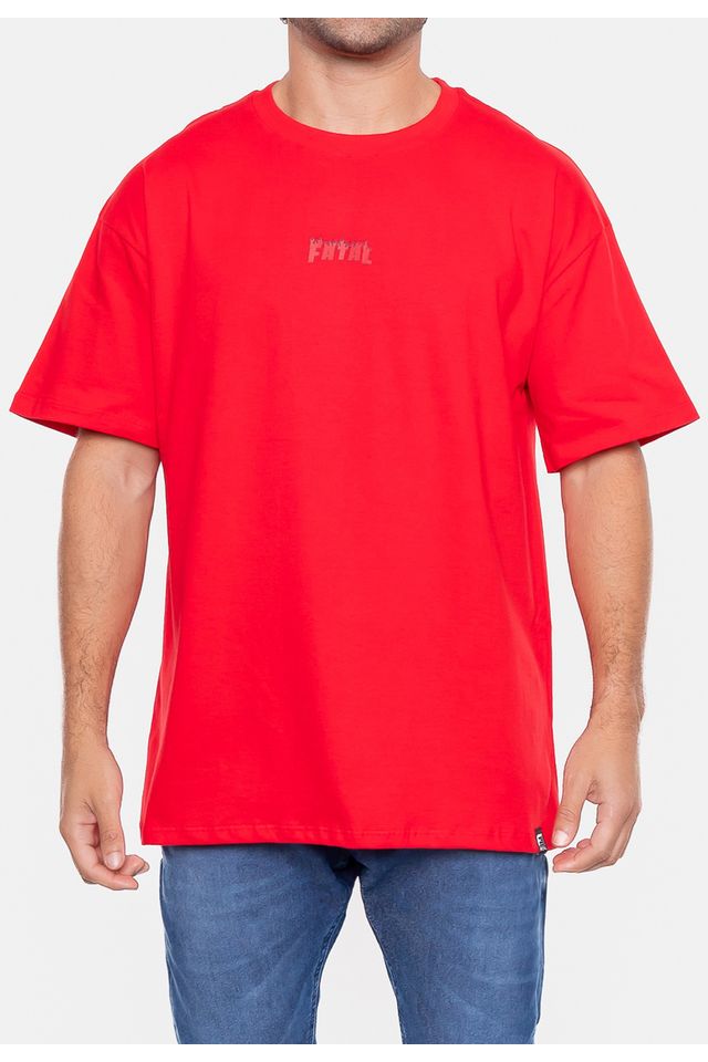 Camiseta-Fatal-Oversize-Flame-Vermelha