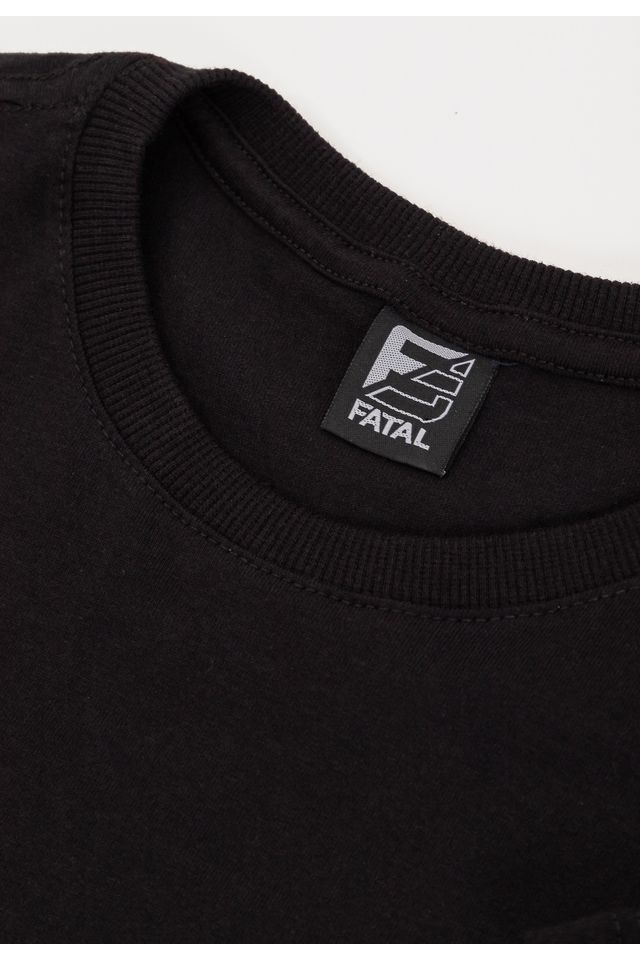 Camiseta-Fatal-Juvenil-Estampada-3D-Preta