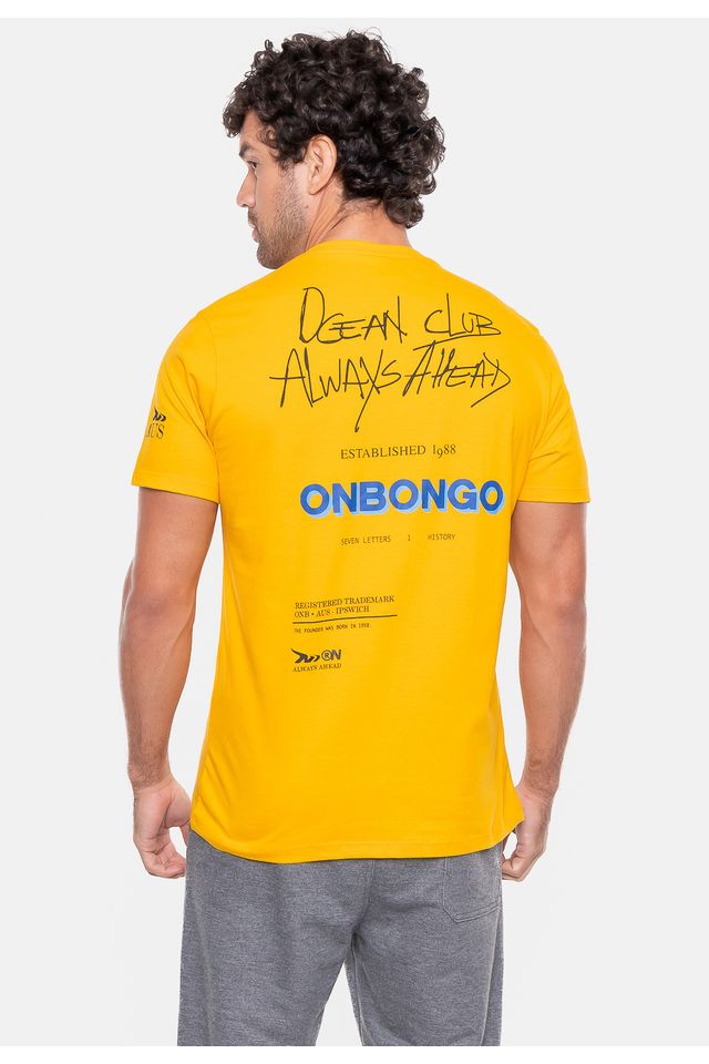 Camiseta-Onbongo-Qiu-Amarela-Mostarda