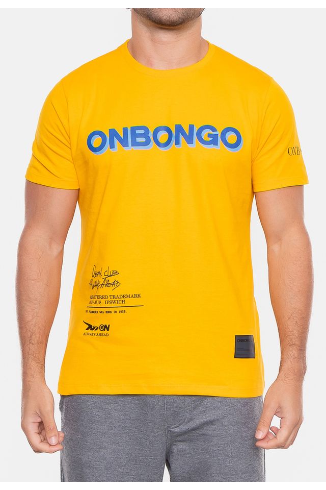 Camiseta-Onbongo-Qiu-Amarela-Mostarda
