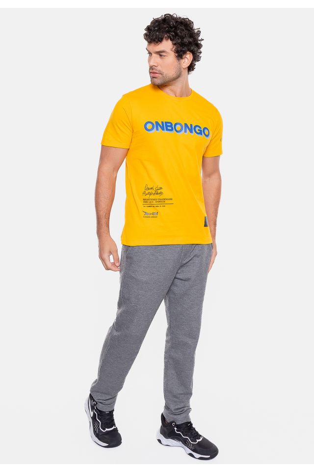Camiseta-Onbongo-Qiu-Amarela-Mostarda