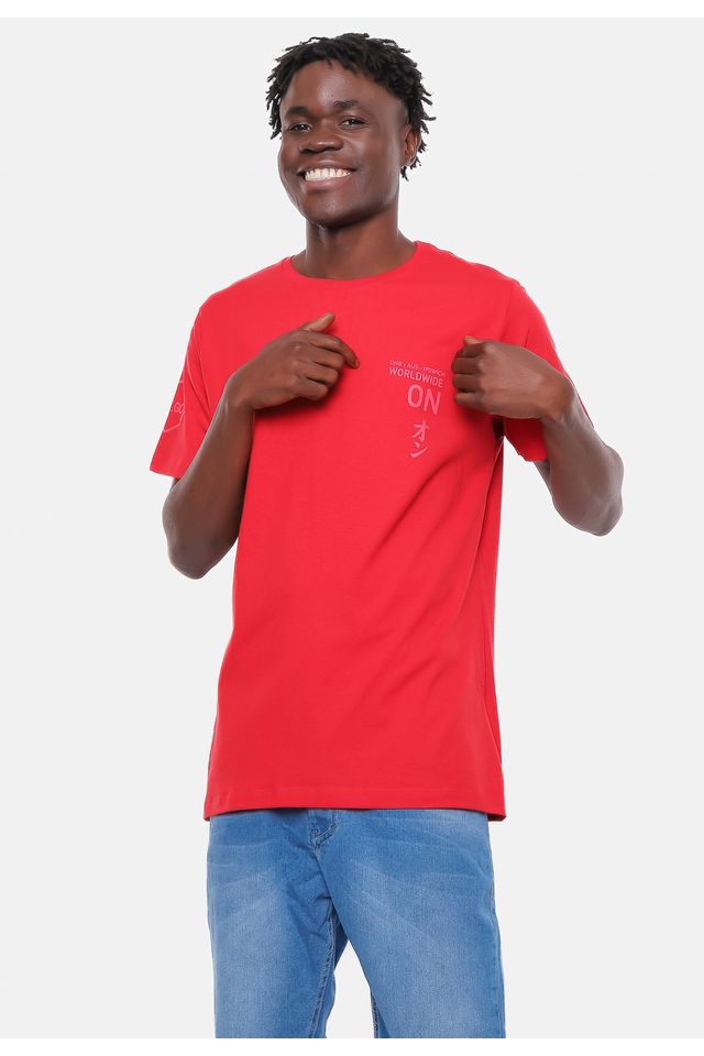 Camiseta-Onbongo-Agni-Vermelha-Dalila