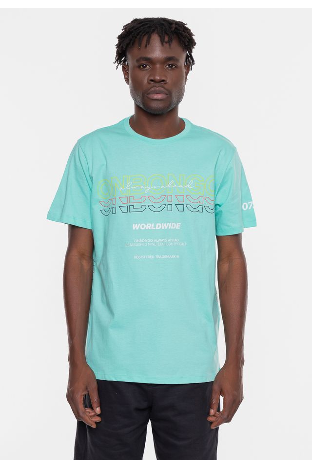 Camiseta-Onbongo-Replay-Verde-Dubai