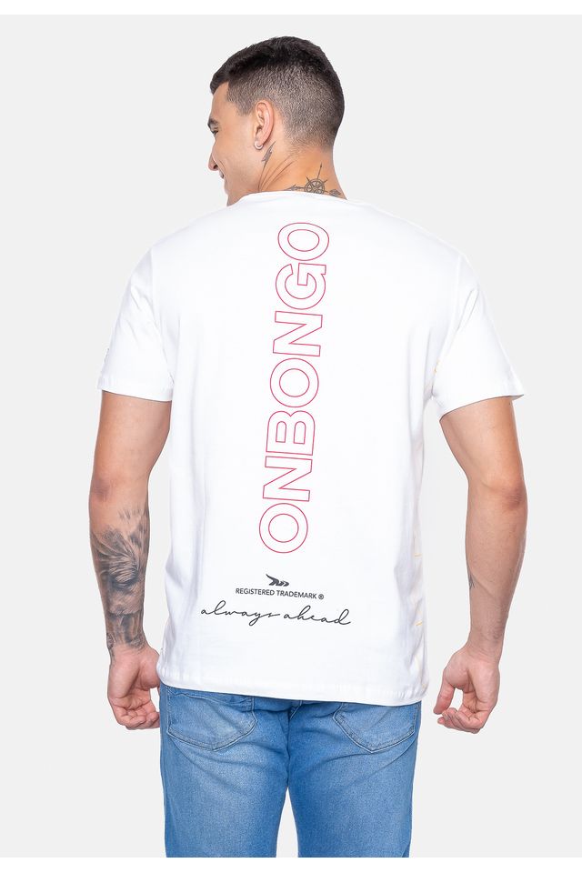 Camiseta-Onbongo-Replay-Branca