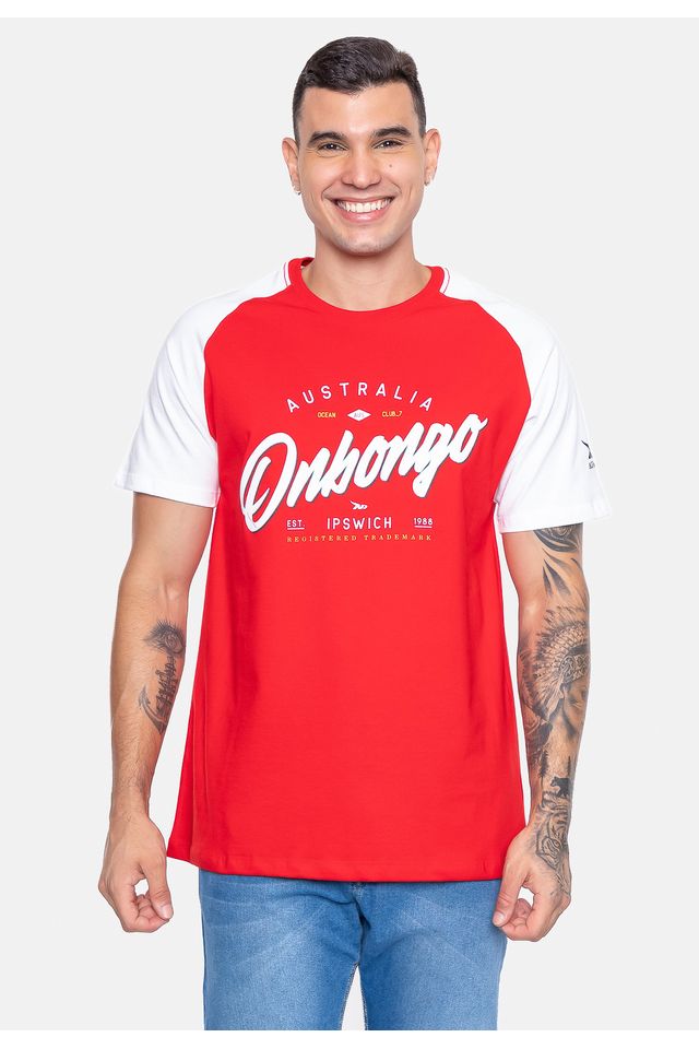 Camiseta-Onbongo-Surf-Vermelha