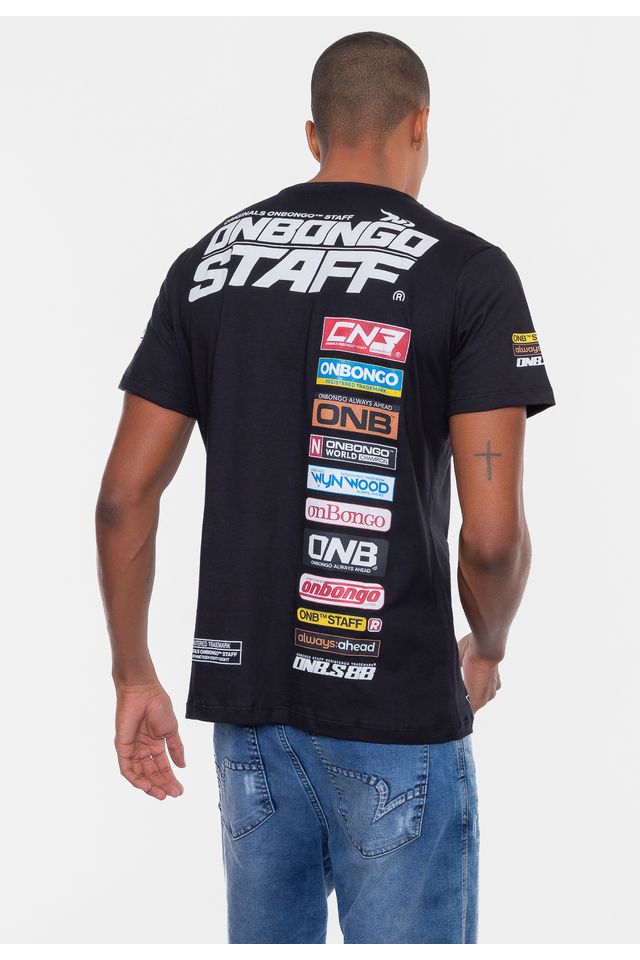 Camiseta-Onbongo-Staff-Trove-Preta