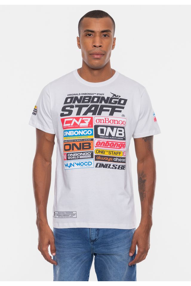Camiseta-Onbongo-Staff-Trove-Branca