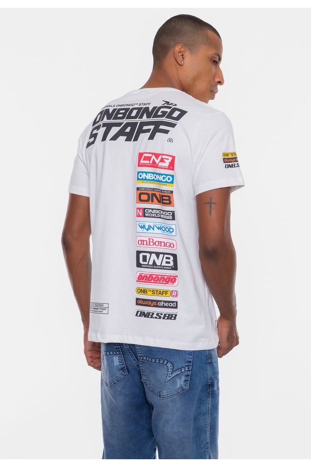 Camiseta-Onbongo-Staff-Trove-Branca