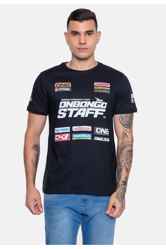 Camiseta-Onbongo-Convoy-Staff-Preta