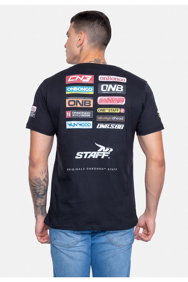Camiseta-Onbongo-Convoy-Staff-Preta