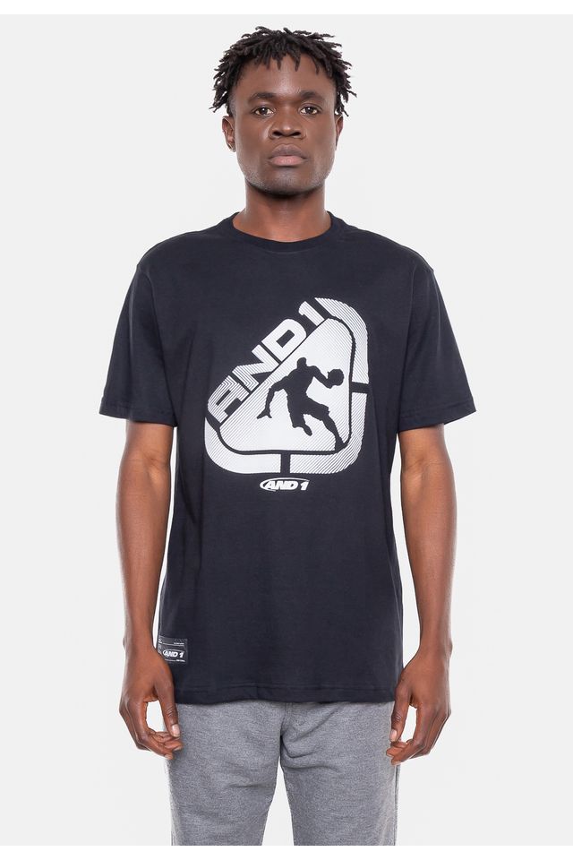 Camiseta-AND1-Badge-Preta