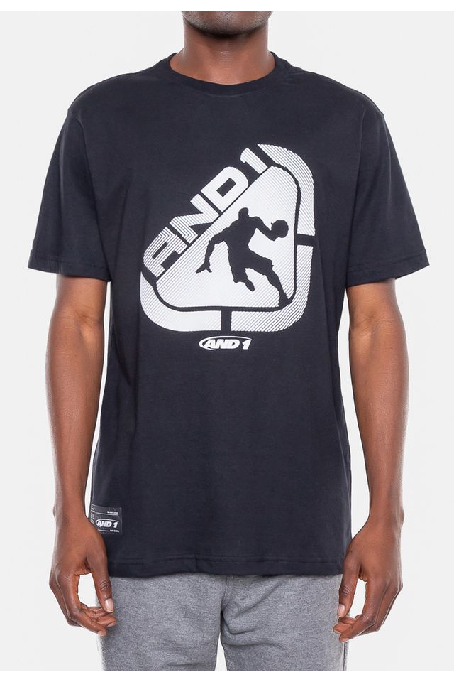 Camiseta-AND1-Badge-Preta