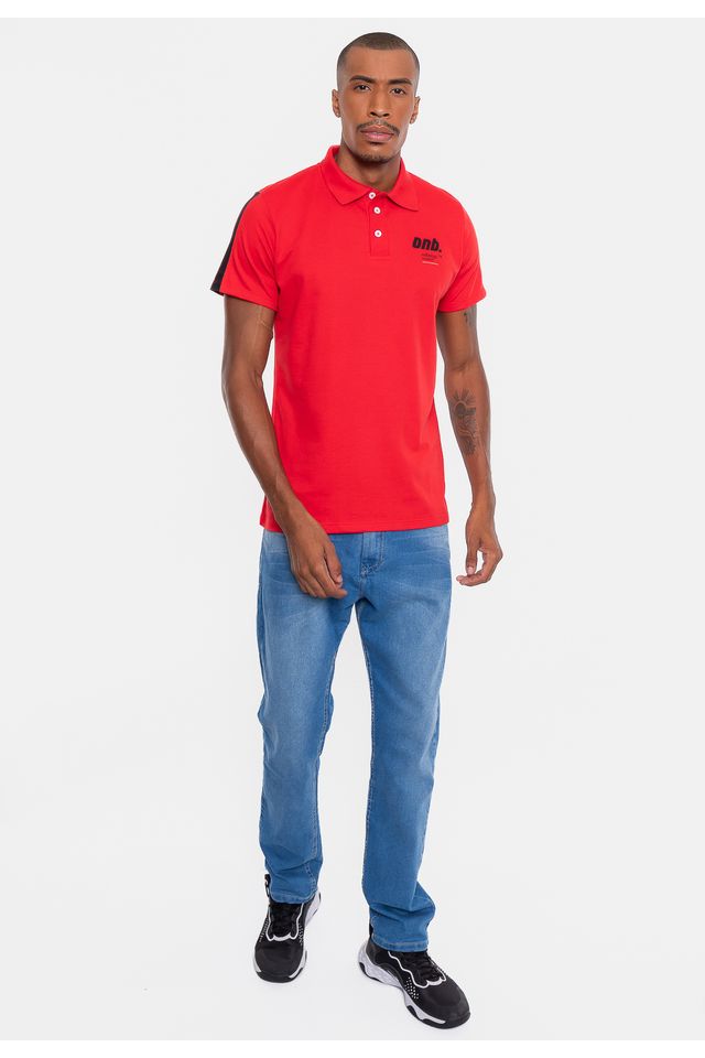 Camisa-Polo-Onbongo-Piquet-Vermelha