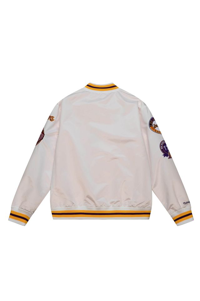 Jaqueta-Mitchell---Ness-City-Collection-Lightweight-Satin-Los-Angeles-Lakers-Branca