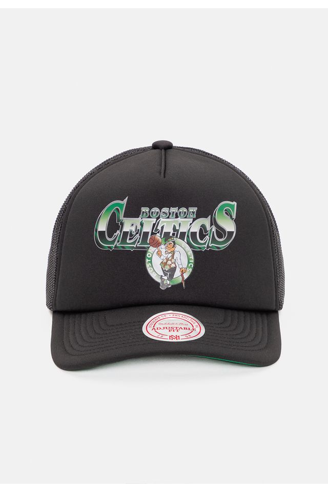 Bone-Mitchell---Ness-NBA-Rock-On-Truck-Boston-Celtics-Preto Bone-Mitchell---Ness-NBA-Rock-On-Truck-Boston-Celtics-Preto