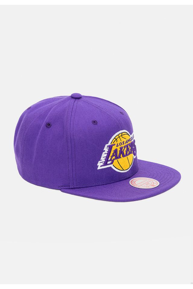 Bone-Mitchell---Ness-NBA-Team-Ground-Los-Angeles-Lakers-Roxo