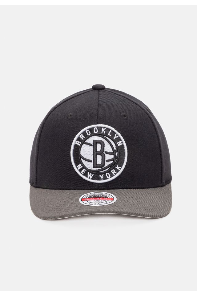 Bone-Mitchell---Ness-NBA-Team-Ground-Brooklyn-Nets-Preto Bone-Mitchell---Ness-NBA-Team-Ground-Brooklyn-Nets-Preto