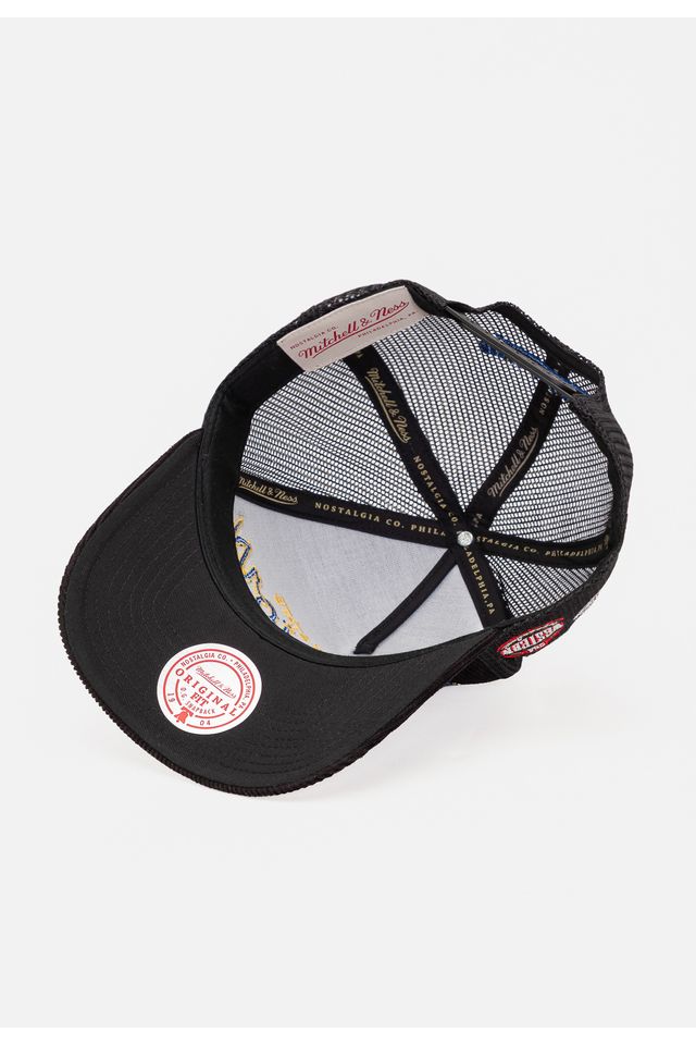 Bone-Mitchell---Ness-NBA-Times-Up-Trucker-Golden-State-Warriors-Preto