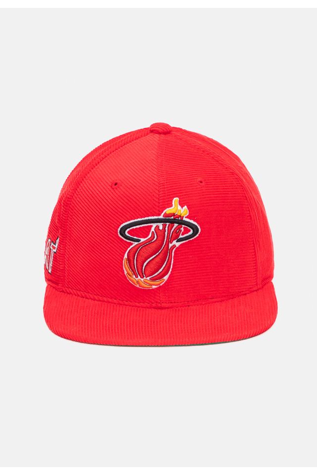 Bone-Mitchell---Ness-NBA-Over-The-Top-Miami-Heat-Vermelho Bone-Mitchell---Ness-NBA-Over-The-Top-Miami-Heat-Vermelho