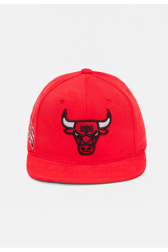 Bone-Mitchell---Ness-NBA-All-Directions-Snapback-Chicago-Bulls-Vermelho Bone-Mitchell---Ness-NBA-All-Directions-Snapback-Chicago-Bulls-Vermelho