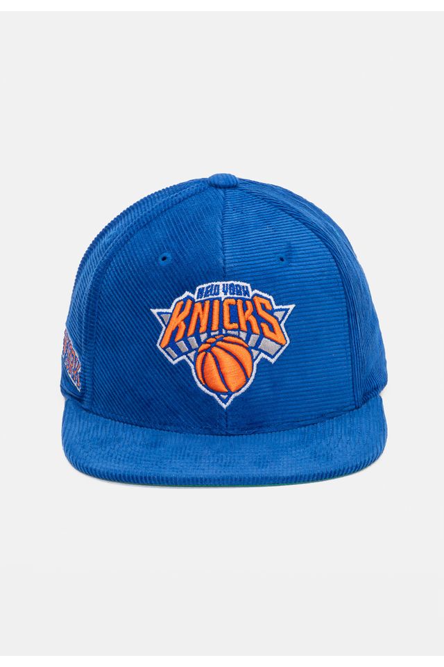 Bone-Mitchell---Ness-NBA-All-Directions-Snapback-New-York-Knicks-Azul-Marinho Bone-Mitchell---Ness-NBA-All-Directions-Snapback-New-York-Knicks-Azul-Marinho