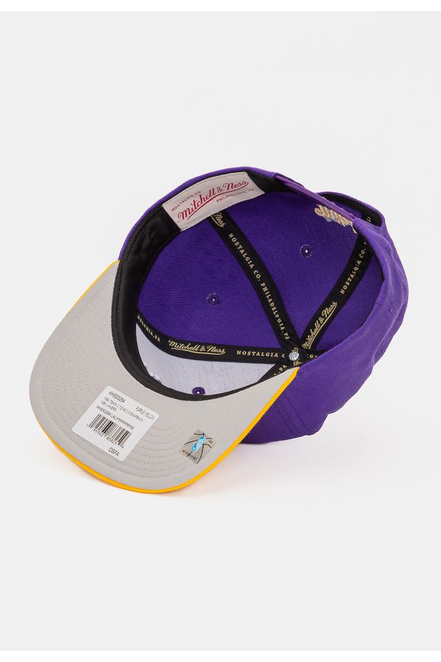Bone-Mitchell---Ness-NBA-Team-2-Tone-2-0-Snapback-Los-Angeles-Lakers-Roxo