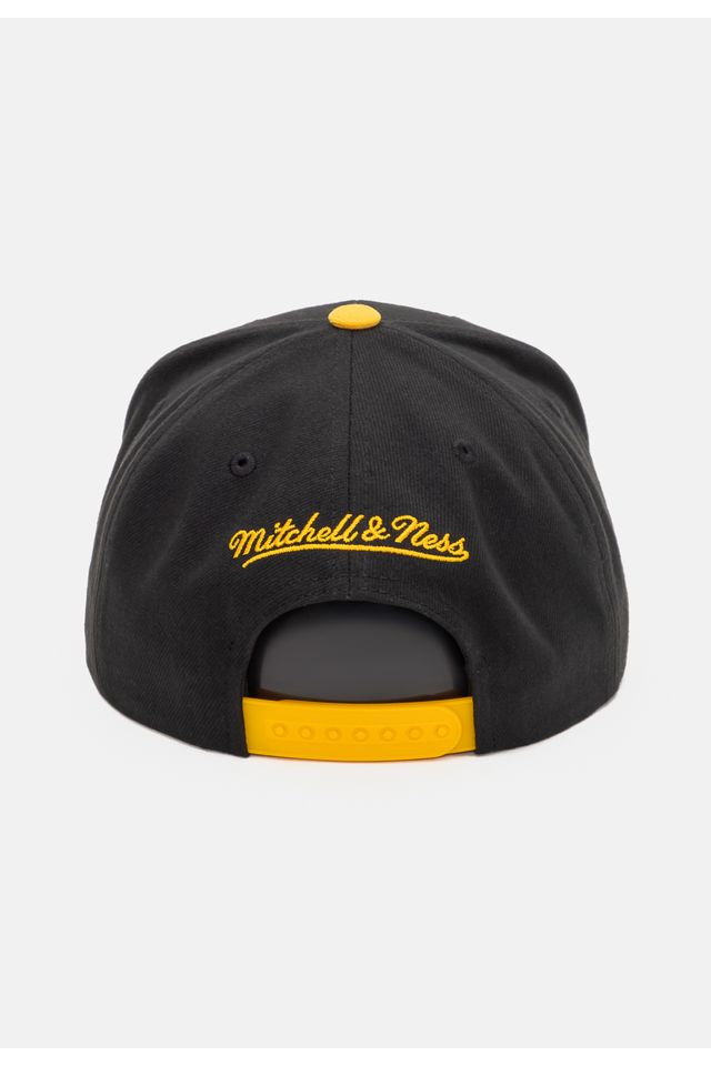 Bone-Mitchell---Ness-NBA-Champ-Is-Here-Snapback-Los-Angeles-Lakers-Preto