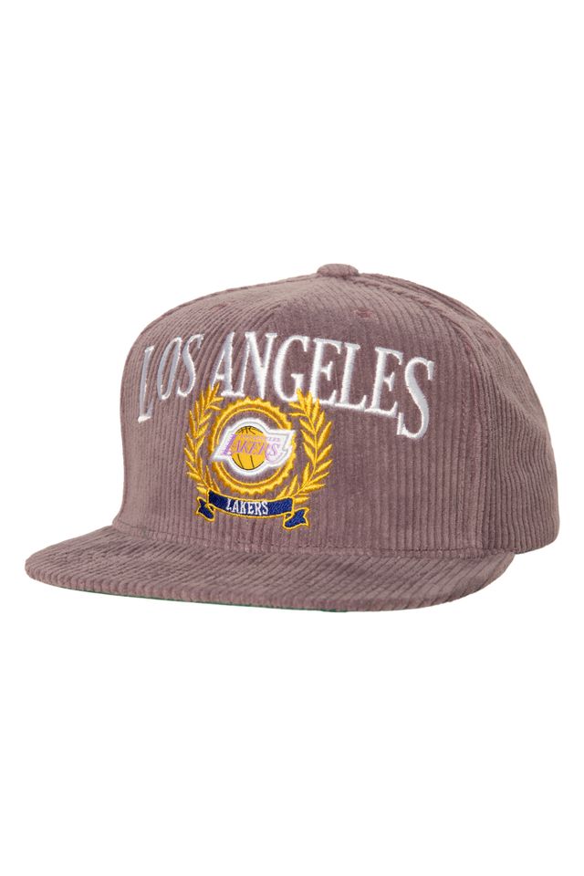 Bone-Mitchell---Ness-NBA-Levelz-Snapback-HWC-Los-Angeles-Lakers-Roxo