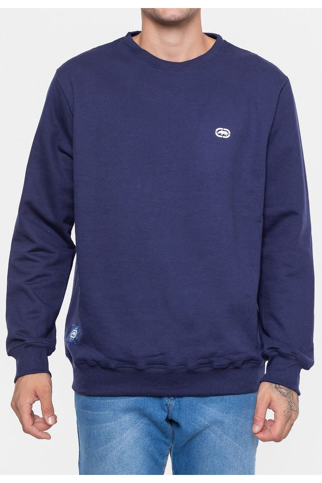 Moletom-Ecko-Fashion-Basic-Cream-Azul-Marinho