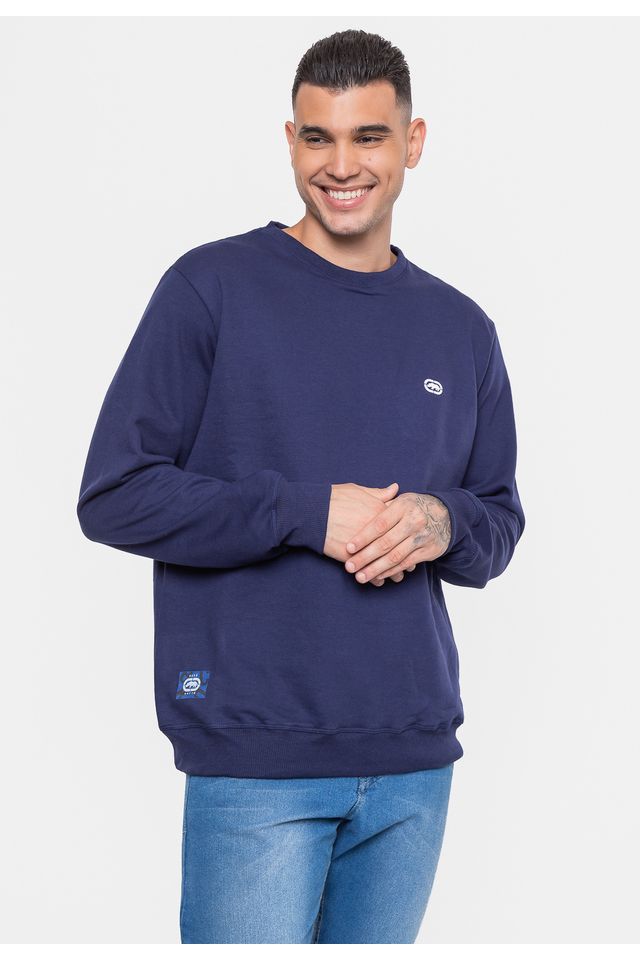 Moletom-Ecko-Fashion-Basic-Cream-Azul-Marinho