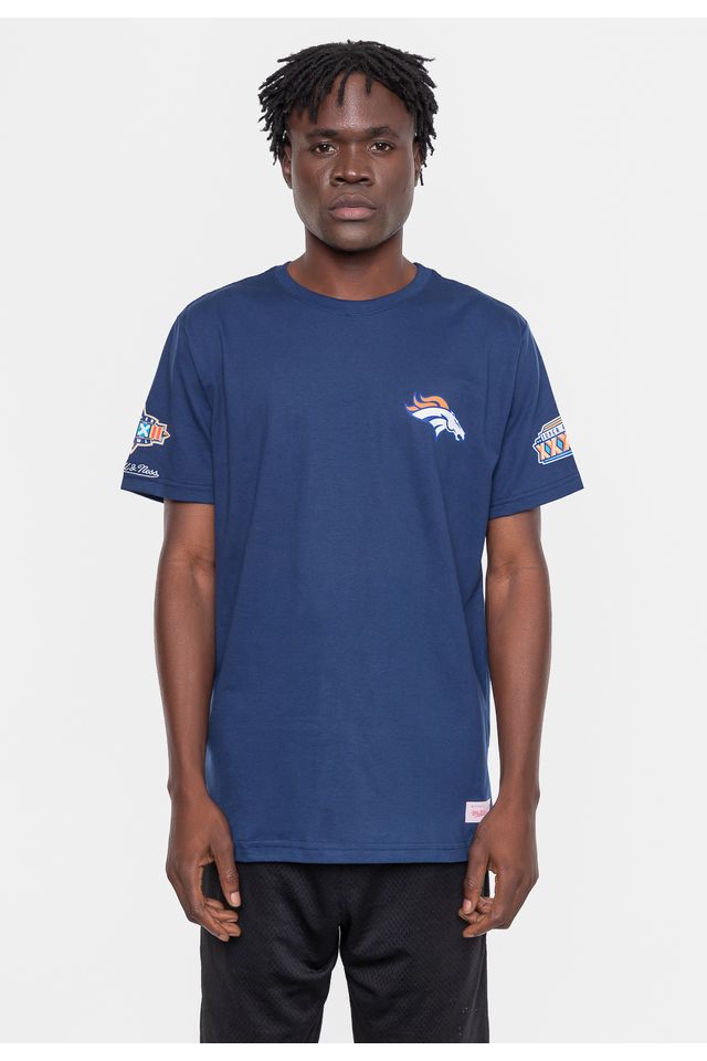 Camiseta-Mitchell---Ness-Masculina-NFL-Superbowl-Champ-Denver-Broncos-Azul-Marinho Camiseta-Mitchell---Ness-Masculina-NFL-Superbowl-Champ-Denver-Broncos-Azul-Marinho