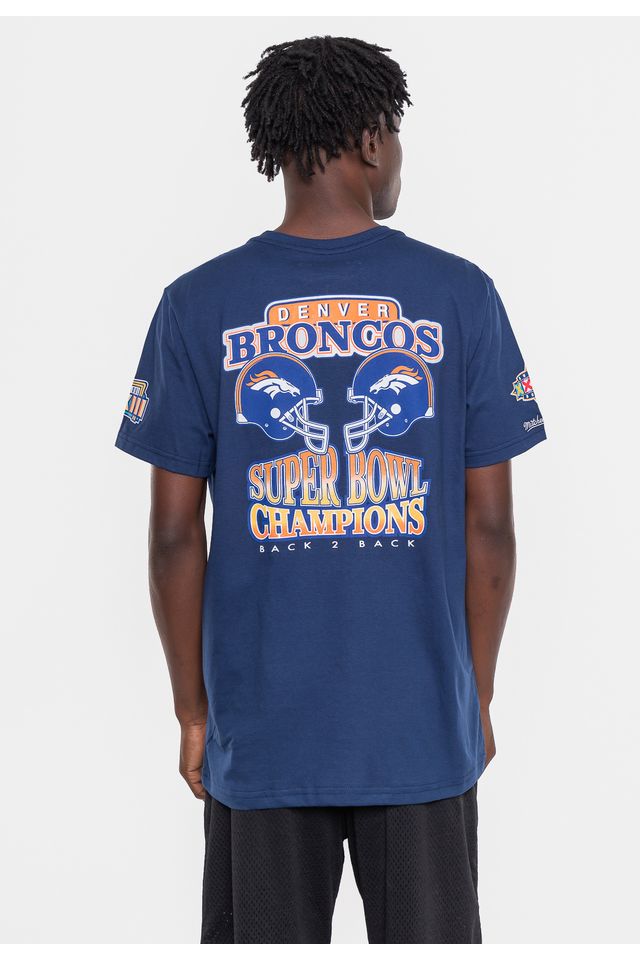 Camiseta-Mitchell---Ness-Masculina-NFL-Superbowl-Champ-Denver-Broncos-Azul-Marinho