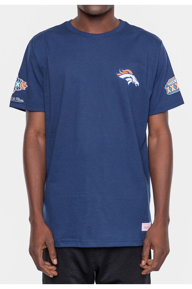 Camiseta-Mitchell---Ness-Masculina-NFL-Superbowl-Champ-Denver-Broncos-Azul-Marinho