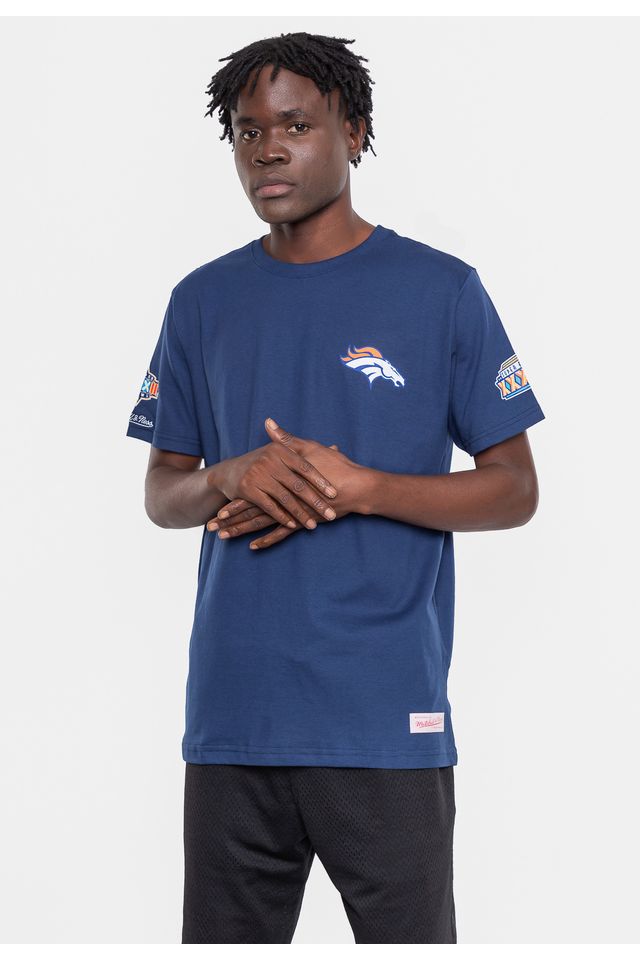 Camiseta-Mitchell---Ness-Masculina-NFL-Superbowl-Champ-Denver-Broncos-Azul-Marinho