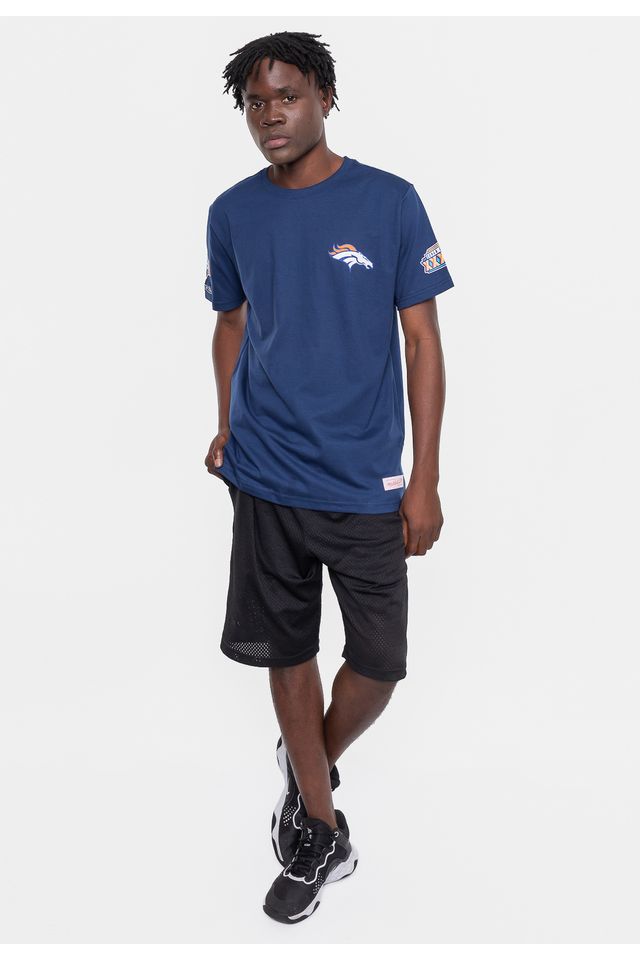 Camiseta-Mitchell---Ness-Masculina-NFL-Superbowl-Champ-Denver-Broncos-Azul-Marinho