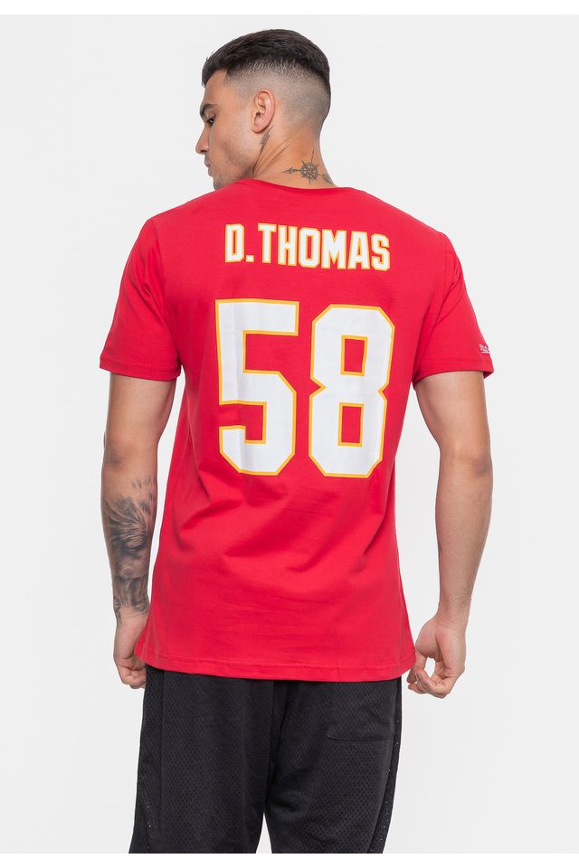 Camiseta-Mitchell---Ness-NFL-Kansas-City-Chiefs-Derrick-Thomas-Vermelha-Carmim