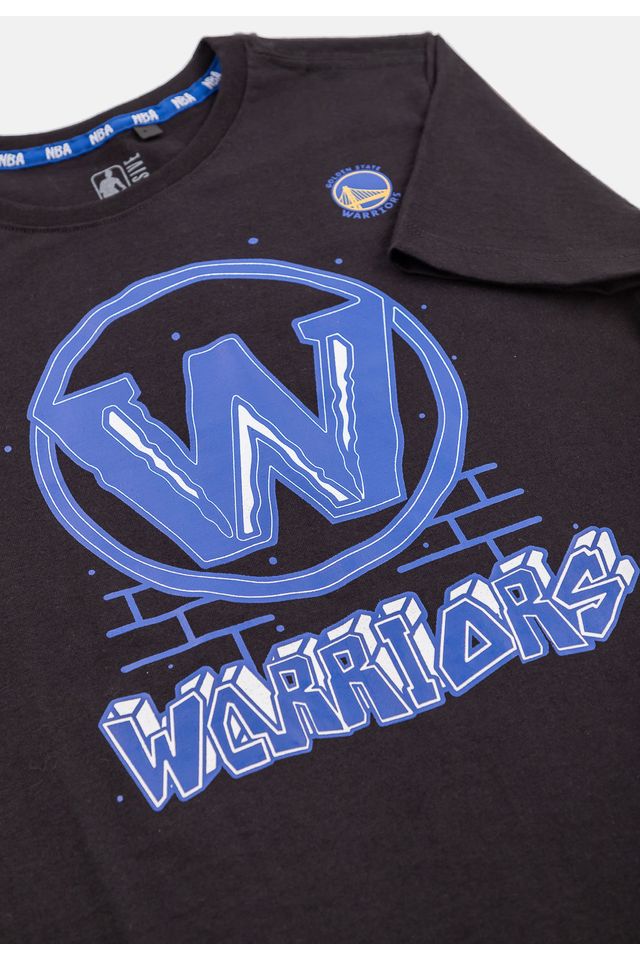 Camiseta-NBA-Juvenil-Top-Scorer-Golden-State-Warriors-Preta