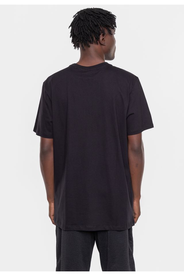 Camiseta-NBA-Masculina-Metallic-Chicago-Bulls-Preta