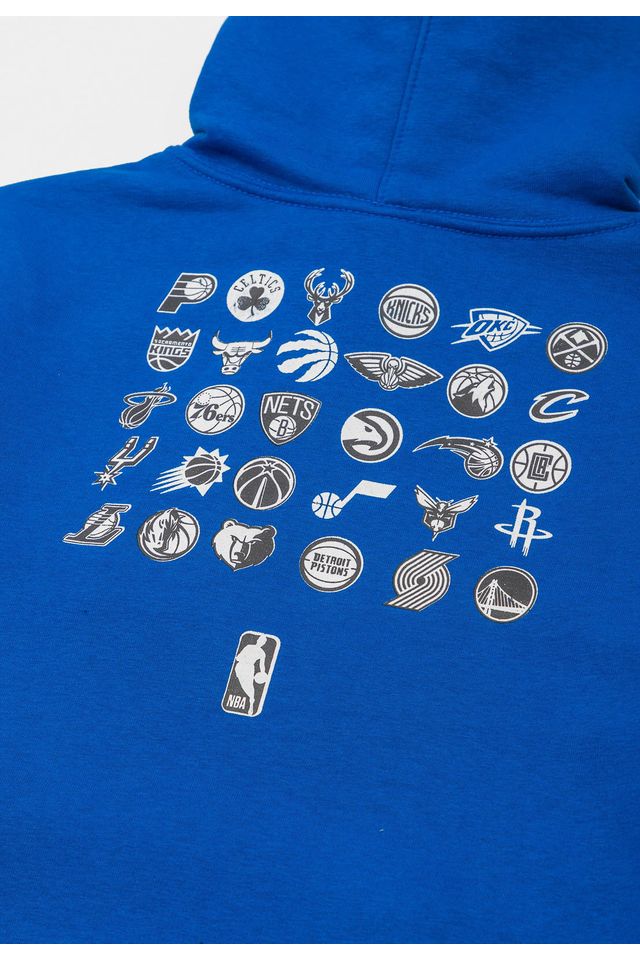 Moletom-NBA-Juvenil-All-Teams-Azul-Mescla