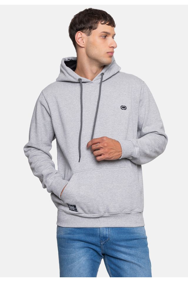 Moletom-Ecko-Canguru-Masculino-New-Fashion-Basic-Cinza-Mescla-Medio