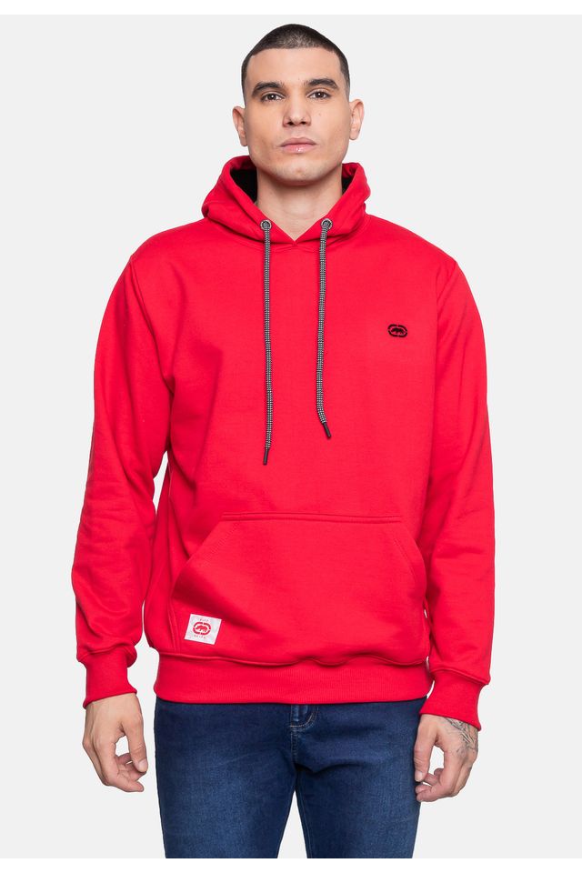 Moletom-Ecko-Canguru-Masculino-New-Fashion-Basic-Vermelho