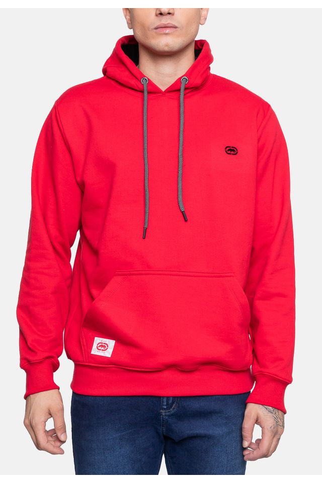 Moletom-Ecko-Canguru-Masculino-New-Fashion-Basic-Vermelho