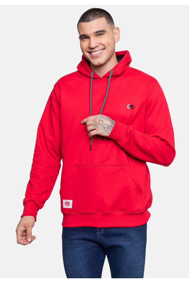 Moletom-Ecko-Canguru-Masculino-New-Fashion-Basic-Vermelho
