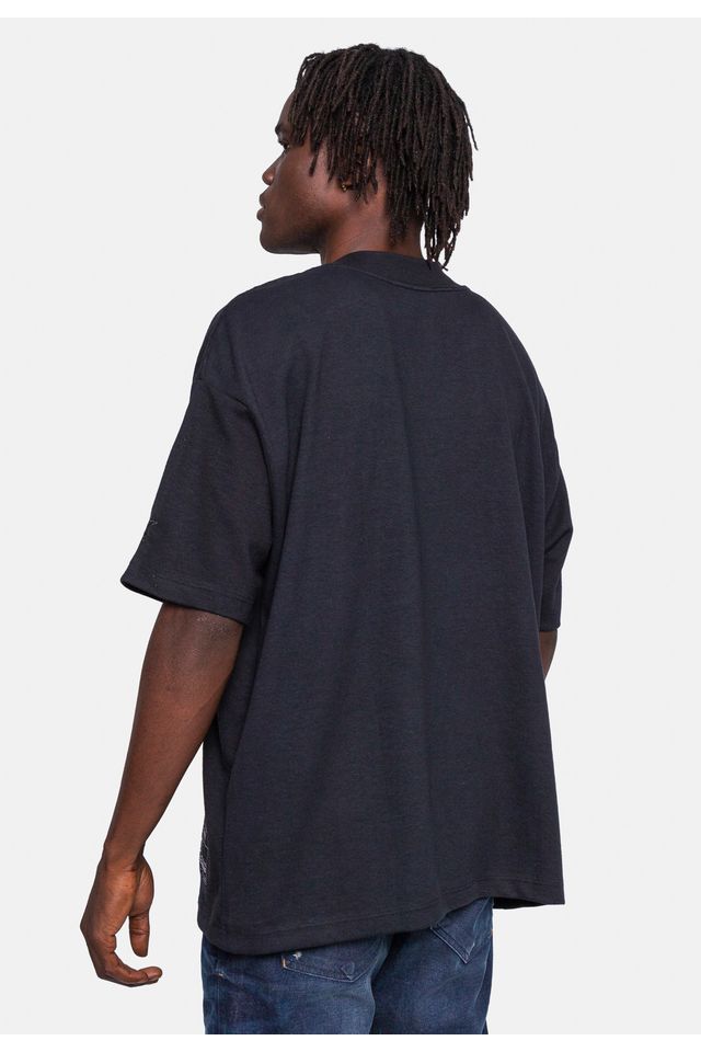 Camiseta-Starter-Oversize-Especial-Preta