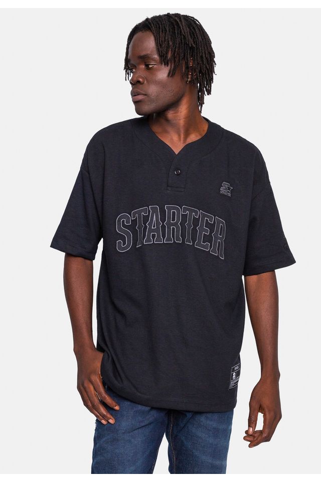 Camiseta-Starter-Oversize-Especial-Preta