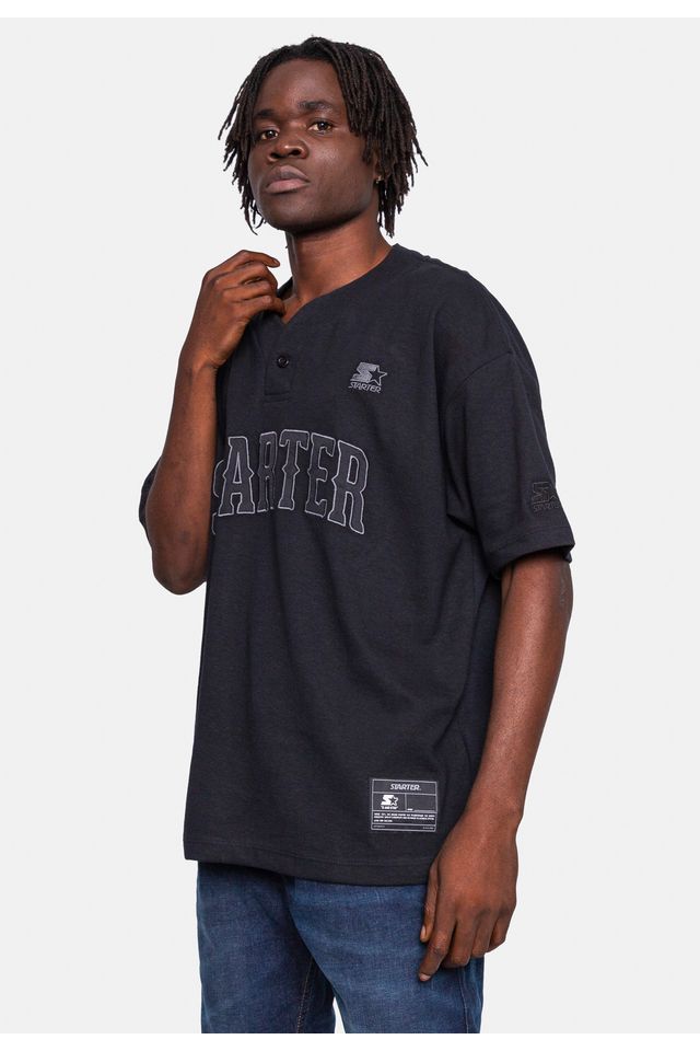 Camiseta-Starter-Oversize-Especial-Preta