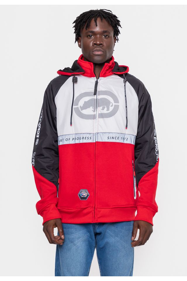 Moletom-Ecko-Canguru-Aberto-Vermelho Moletom-Ecko-Canguru-Aberto-Vermelho