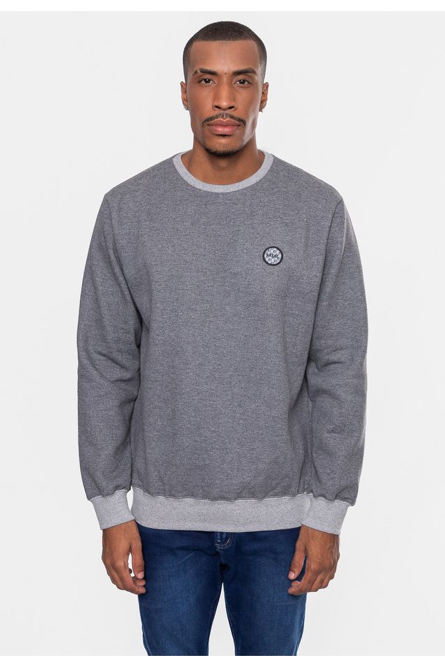Moletom-Fatal-Fashion-Basic-Masculino-Grafite-Mescla Moletom-Fatal-Fashion-Basic-Masculino-Grafite-Mescla